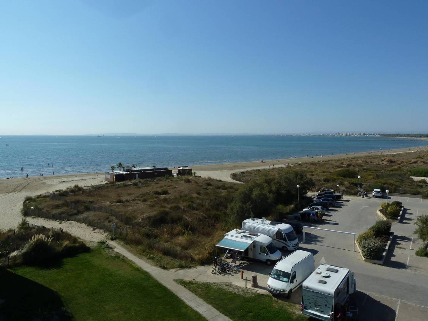 As14629 - P2 Mezzanine Avec Vue Mer Laterale, Dans Une Residence Sur Plage Avec Parking Prive Le Grau-du-Roi Exterior foto