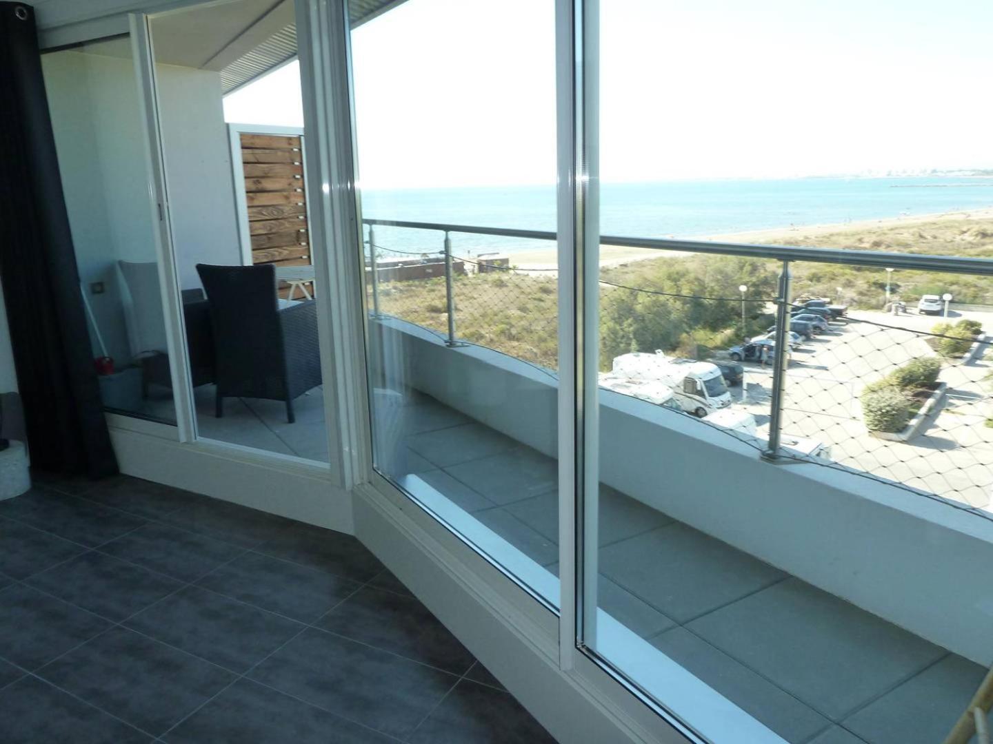 As14629 - P2 Mezzanine Avec Vue Mer Laterale, Dans Une Residence Sur Plage Avec Parking Prive Le Grau-du-Roi Exterior foto